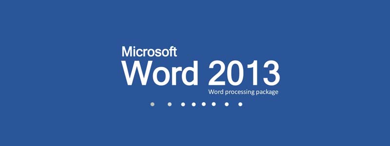 Microsoft Word 2013